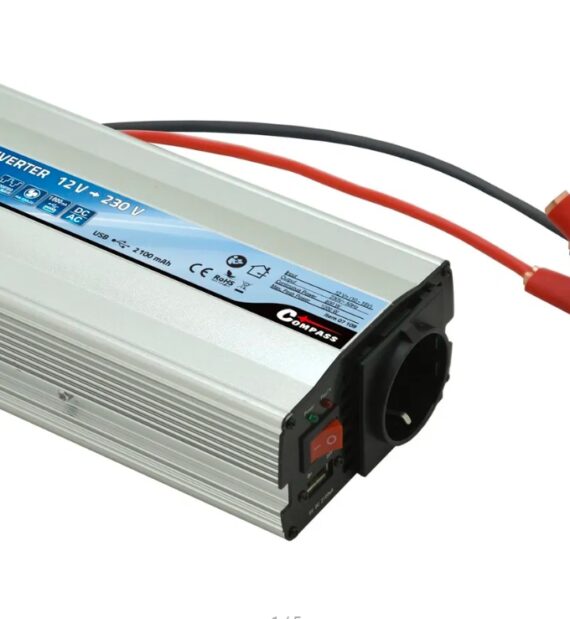 Feszültségátalakító 12_230 V 600 W